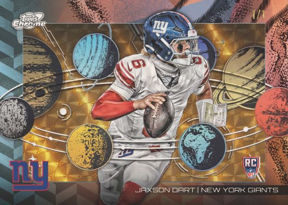 2025 Topps Cosmic Chrome Planetarium Jaxson Dart