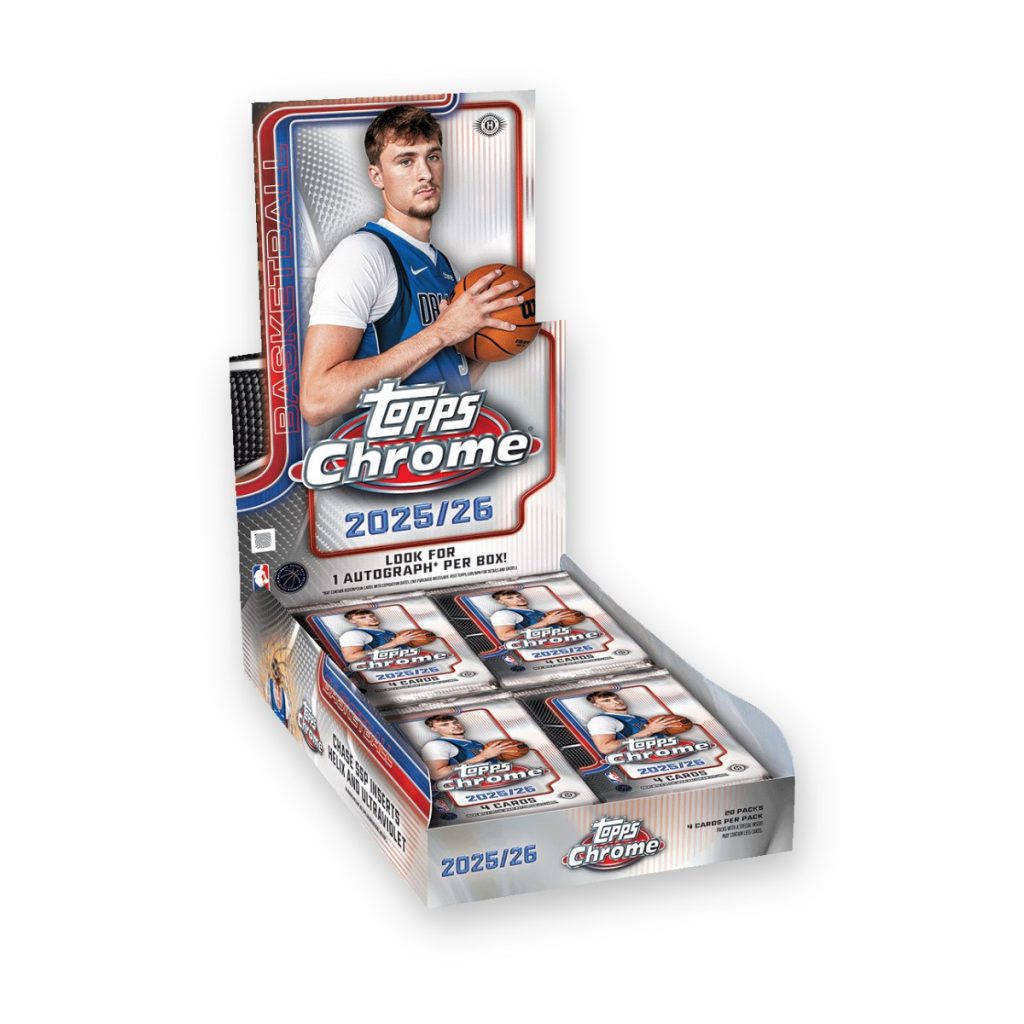 2025-26 Topps Chrome Basketball Hobby Box