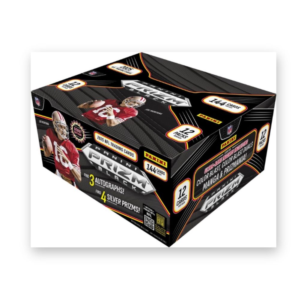 2025 Panini Prizm Black Football Hobby Box