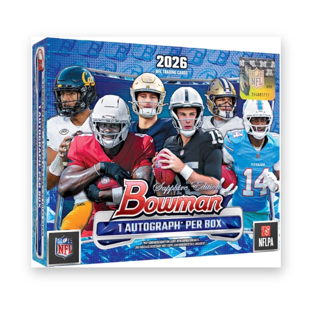 2026 Bowman Football Sapphire Edition Hobby Box
