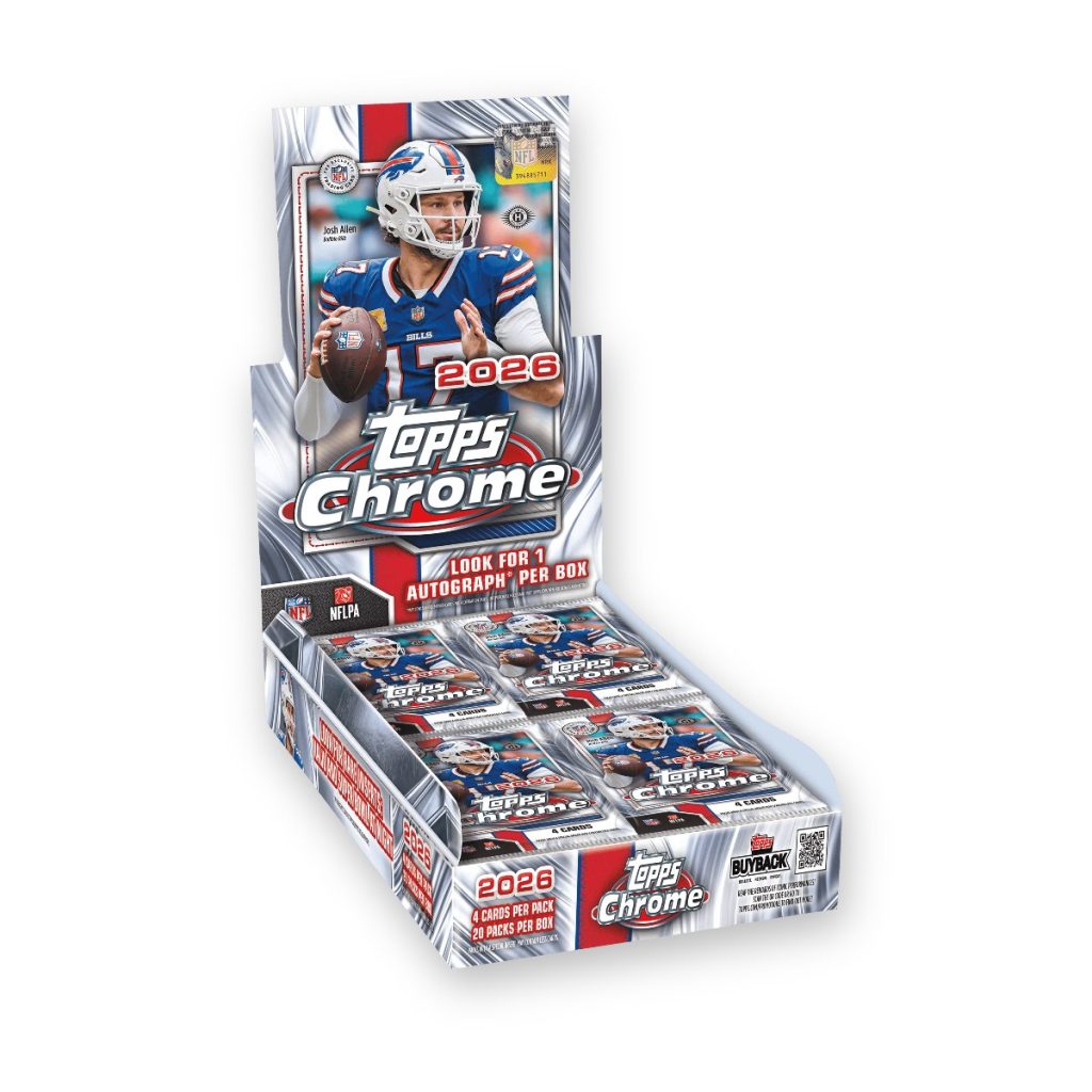 2026 Topps Chrome Football Hobby Box
