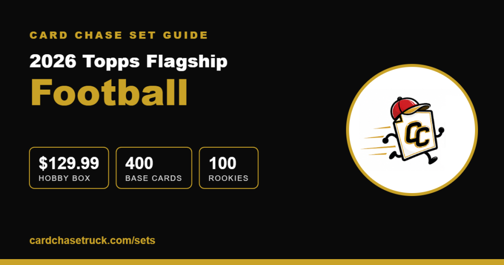 2026 Topps Flagship Football 2026 Topps Flagship Football set guide from Card Chase