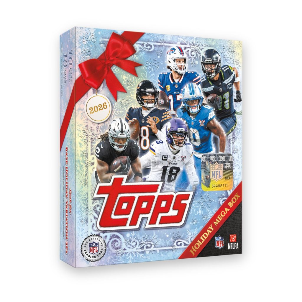 2026 Topps Holiday Football Mega Box