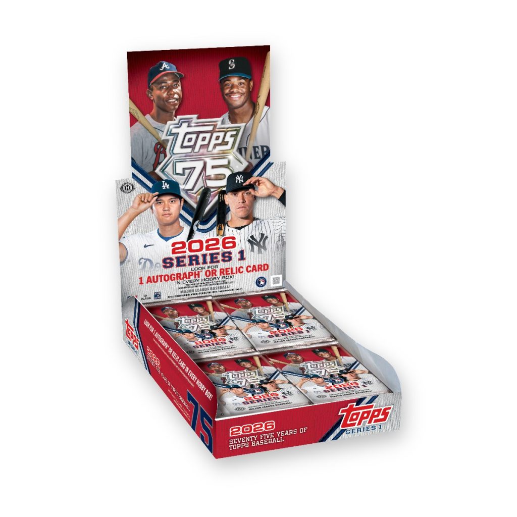 2026 Topps Series 1 Baseball 2026 Topps Series 1 Baseball Hobby Box