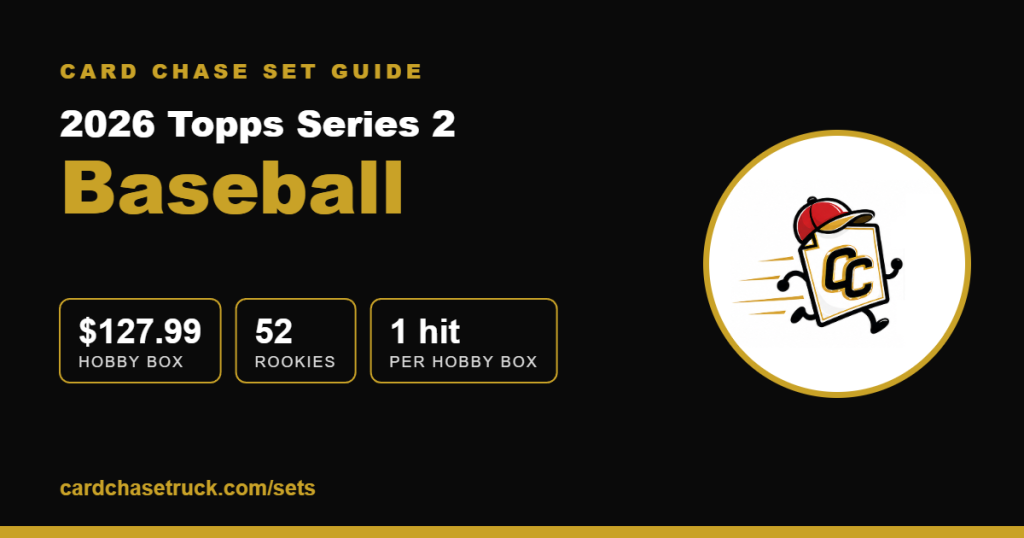 2026 Topps Series 2 Baseball set guide from Card Chase