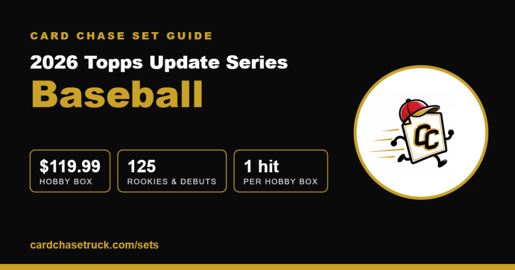 2026 Topps Update Series Baseball set guide from Card Chase
