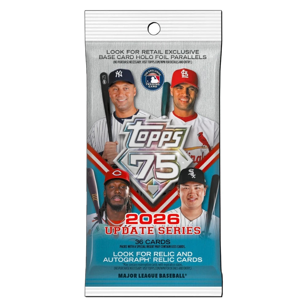 2026 Topps Update Series Baseball Fat Pack 2026 Topps Update Series Baseball Fat Pack