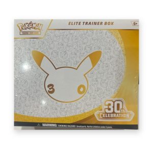 pokémon 30th celebration elite trainer box