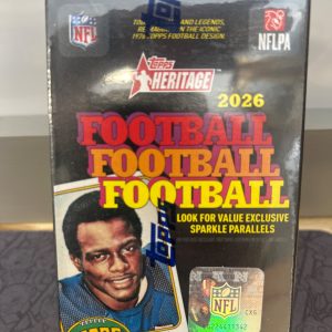2026 topps nfl heritage value box