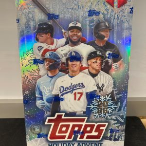 2026 topps holiday mlb advent calendar
