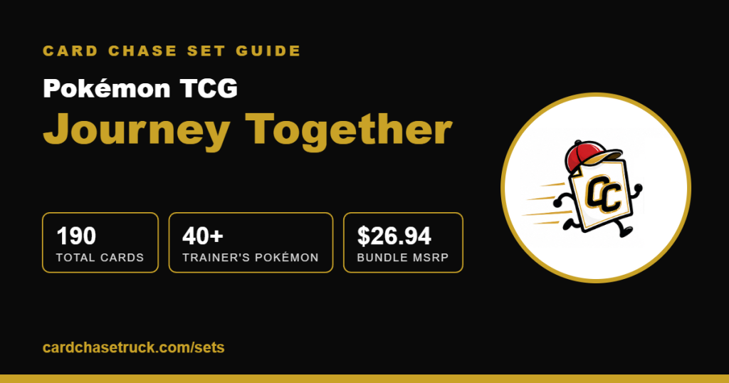 Pokémon Journey Together set guide from Card Chase