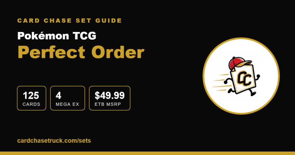 Pokémon Perfect Order Pokémon Perfect Order set guide from Card Chase